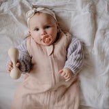 Mushie Sleep Bag- Blush