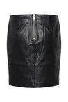 The Leather Skirt - Black