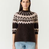 Domina Wool Blend Knit Pullover