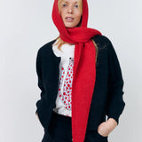 Elise Knit Bonnet - Red