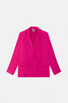 Pink Jacquard Blazer