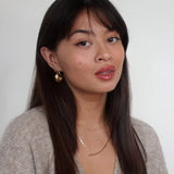 Interlocking Hoop Earrings