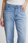 Vega Wide Leg Jeans - Light Blue
