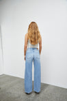 Vega Wide Leg Jeans - Light Blue
