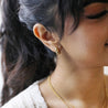 Rope Huggie Hoop Earrings