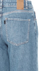 Vega Wide Leg Jeans - Light Blue