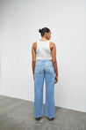 Vega Wide Leg Jeans - Light Blue