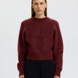 Mira Knit Short - Tawny Port