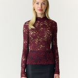 Lacey Lace Top - Port Royale