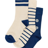 Minipop Socks- Cobalt Mix 3pack