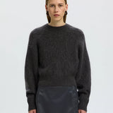 Mira Knit Short - Asphalt