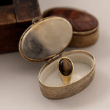 Tigers Eye Statement Ring