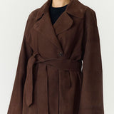 Runa Suede Kimono Jacket