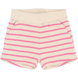 Sannah Shorts - Carmine Rose Striped