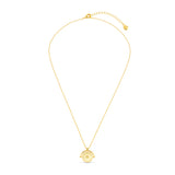Coin Spinner Necklace- Gold