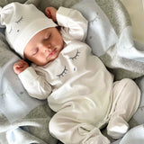 Sleeping Cutie Coverall - White