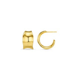Luxe Molten Hoop Earring