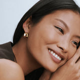Luxe Molten Hoop Earring