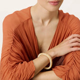 Soft Edge Bangle - Creme Brulee