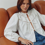 Marceline White Blouse