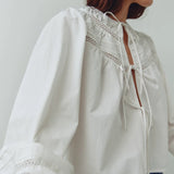Marceline White Blouse