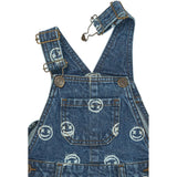 Spero Denim Dungarees - Medium Blue Denim