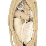 Teddy Diaper Bag - Ecru