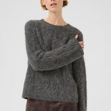Teoline Knit - Dark Grey Melange