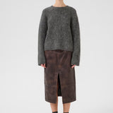 Teoline Knit - Dark Grey Melange