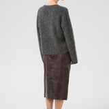 Teoline Knit - Dark Grey Melange