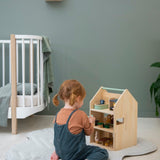 Wooden Play House with Accessories