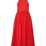 Miri Long Dress - Fiery Red