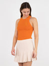 Willy Knitted Top - Orange