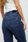 Liva Jeans Straight Leg - Dark Blue