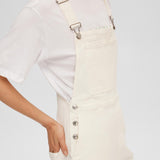 Vinnie Denim White Dungarees
