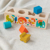 Wild Wonders Wooden Shape Sorter