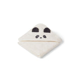 ALBERT HOODED BABY TOWEL PANDA CREME DE LA CREME