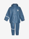 CeLaVi - Rainwear Set -Solid PU - Blue