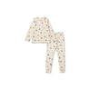 WILHELM PYJAMAS SET PEACH/SEA SHELL MIX
